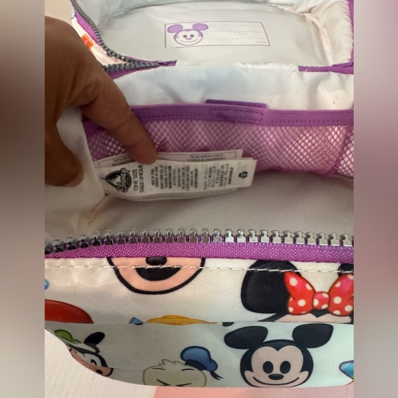 Disney Store World Of Disney Emoji School Lunch Tote Box Bag - Picture 5 of 5